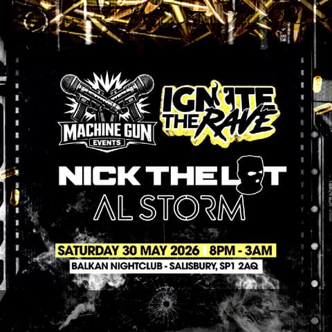 Ignite the Rave X Machine Gun Events