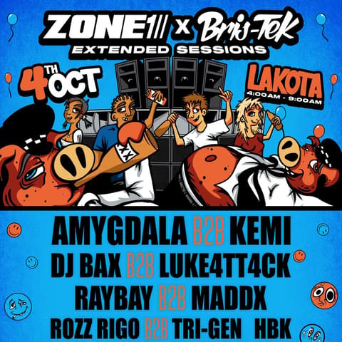 ZONE 1 X BRIS-TEK / Extended Sessions
