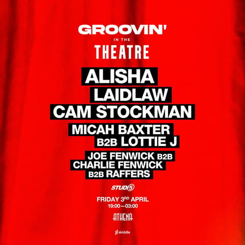 Groovin' in The Theatre: ALISHA, Laidlaw, Cam Stockman + more