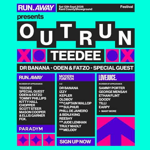 Run Away presents OUT RUN FESTIVAL