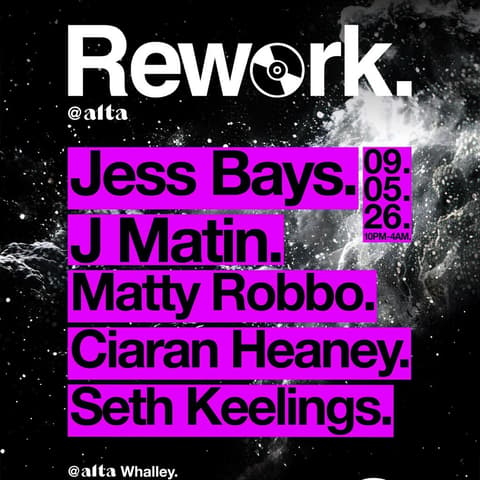 Rework @ alta presents Jess Bays