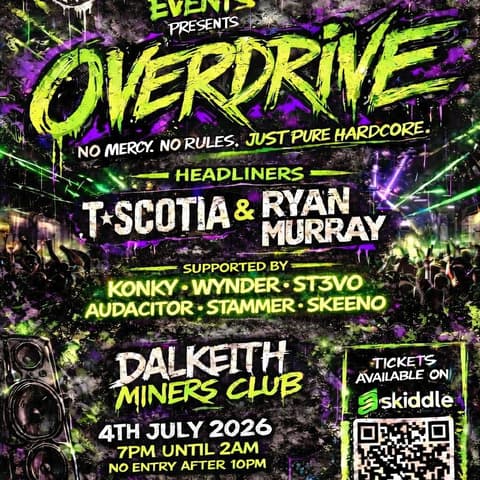No mercy hardcore presents OVERDRIVE !