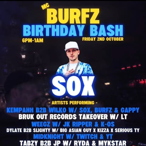 Burfz Burfday Bash