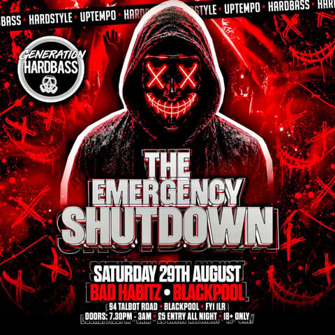 Generation hardbass  the purge emergency shut down
