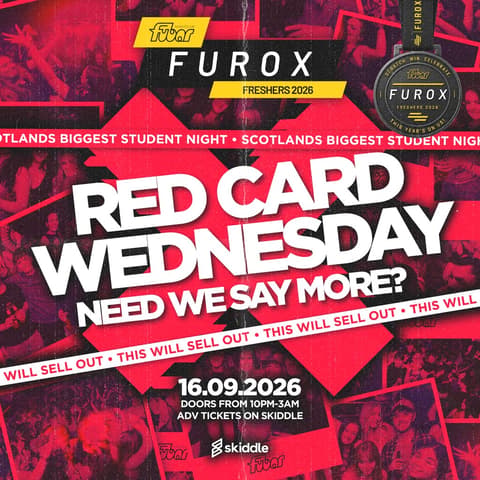 FRESHERS 2026 | Red Card Wednesday