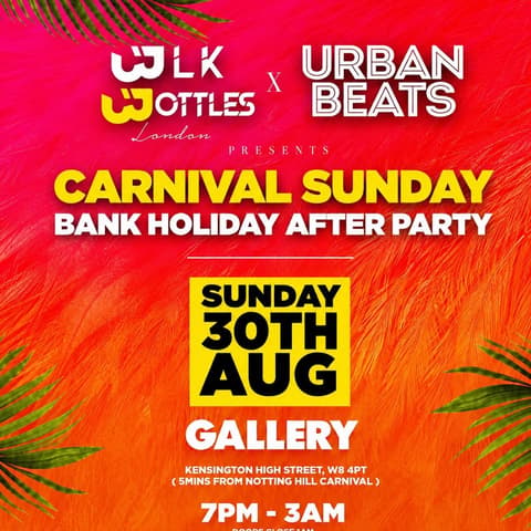 BLK Bottles London x Urban Beats Carnival After Party