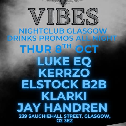 Vibes Thursdays Bounce, Techno & Trance