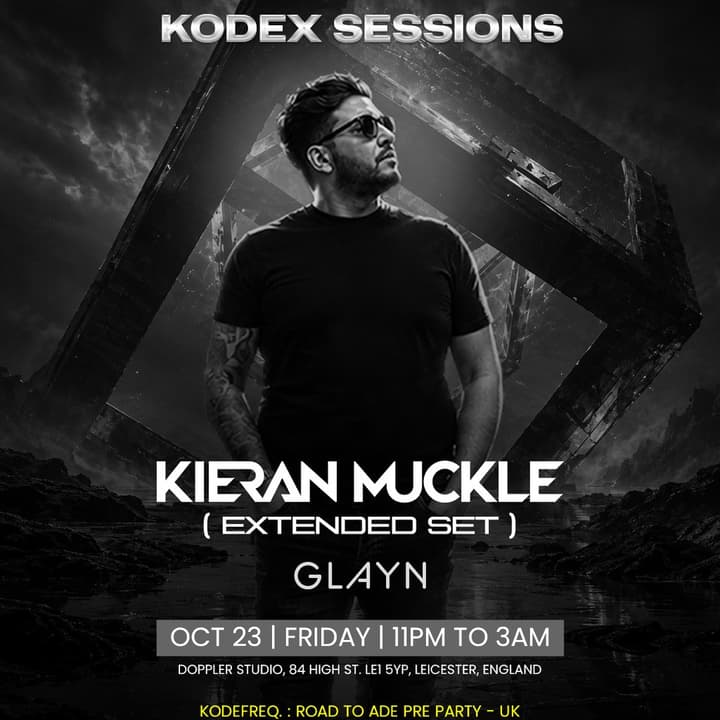 Kodefreq. Presents KodeX Session ft. Kieran Muckle