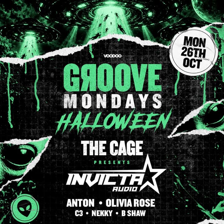 GROOVE HALLOWEEN  - Monday 26th October  @ MiNT XL