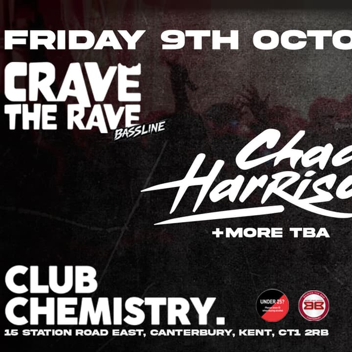 Crave The Rave Presents: CHAD HARRISON (top floor takeover)