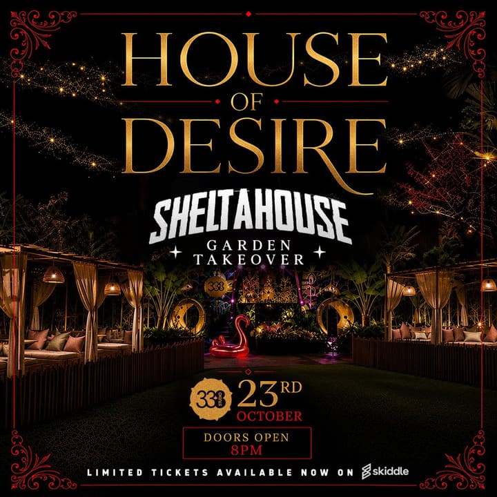 SheltaHouse Garden Takeover with House of Desire