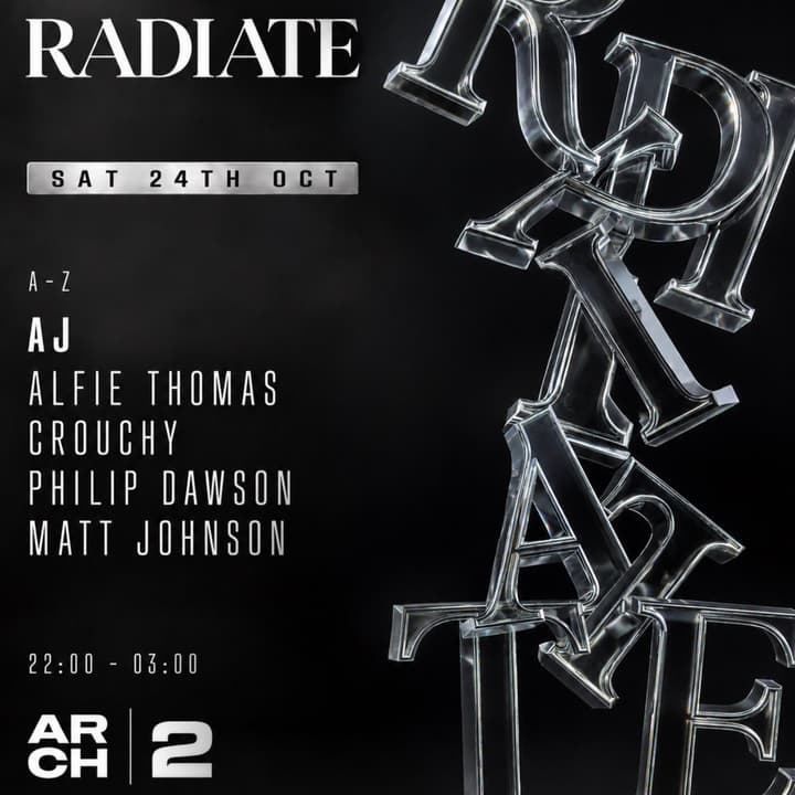 RADIATE PRESENTS: Arch 2 - Windsor