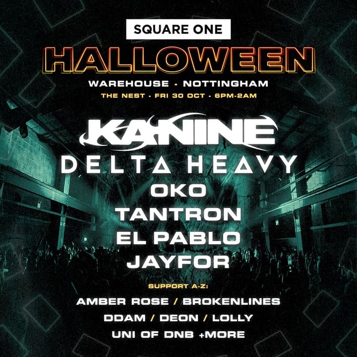 Square One Halloween: KANINE, DELTA HEAVY +more