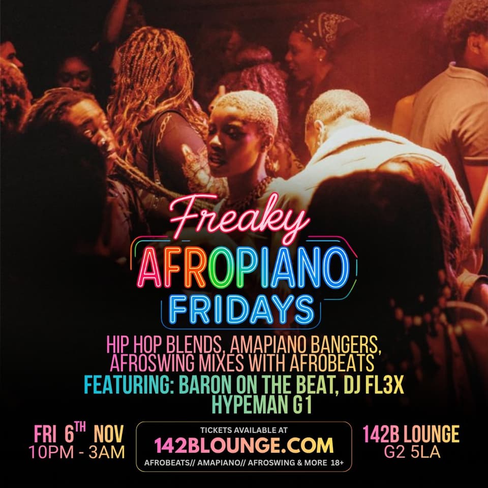 Freaky AfroPiano Fridays!!!