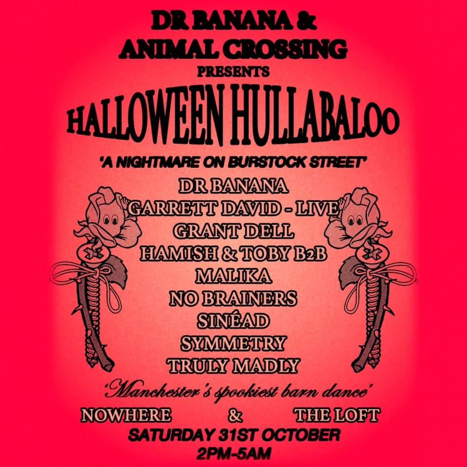 Dr Banana & Animal Crossing present a Halloween Hullabaloo