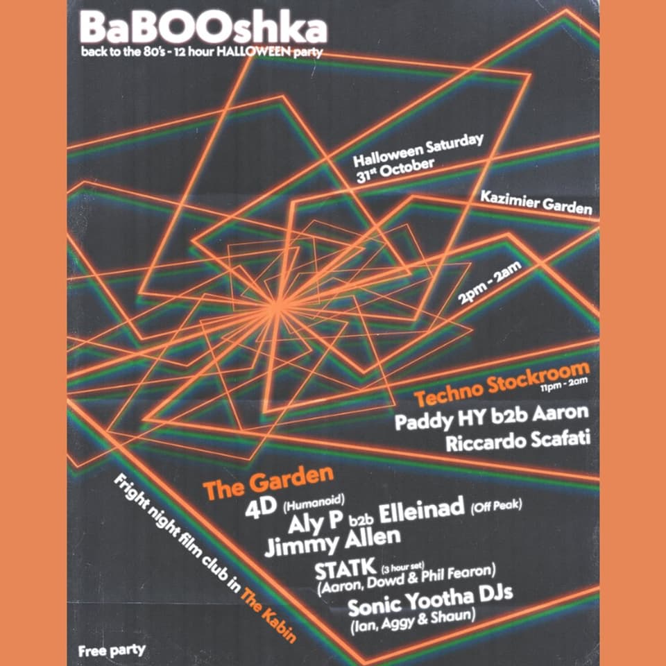 BaBOOshka - Kazimier Garden 12 Hour Halloween Party