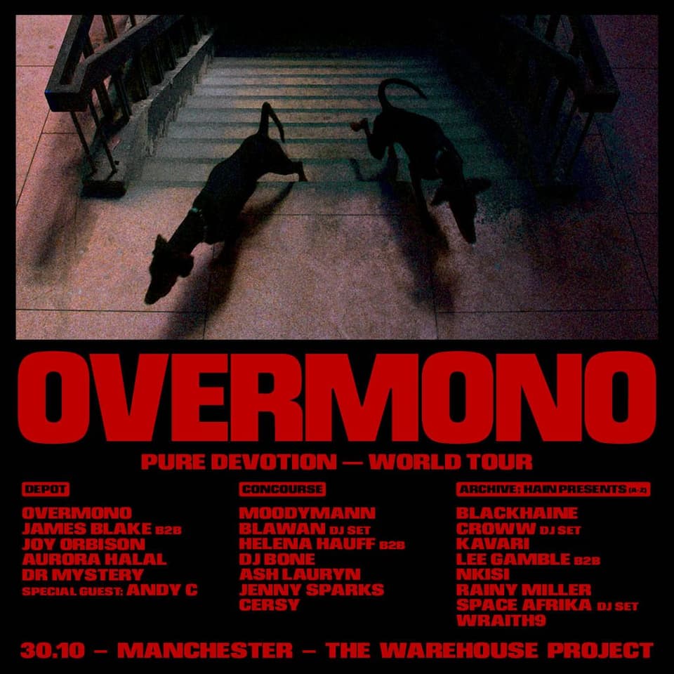 Overmono presents Pure Devotion - World Tour, Manchester
