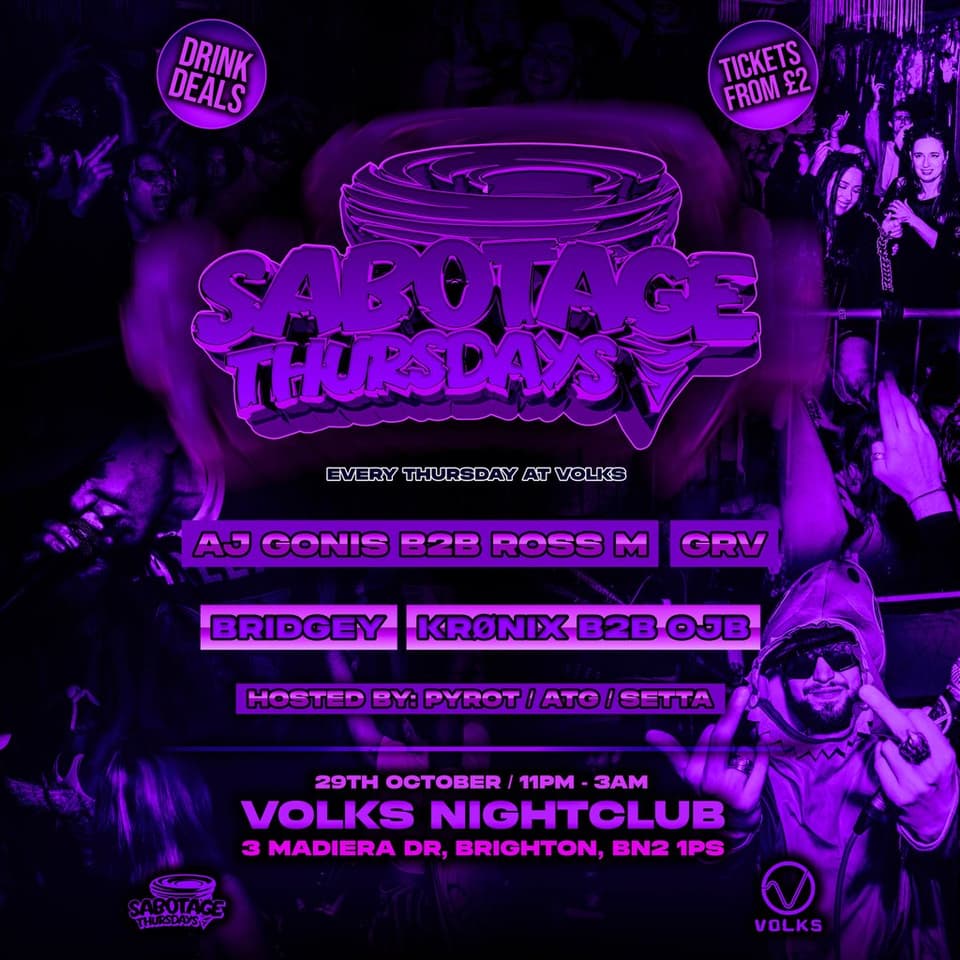 Sabotage Thursdays