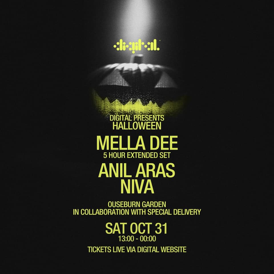 DIGITAL Presents Halloween: Mella Dee, Anil Aras, Niva