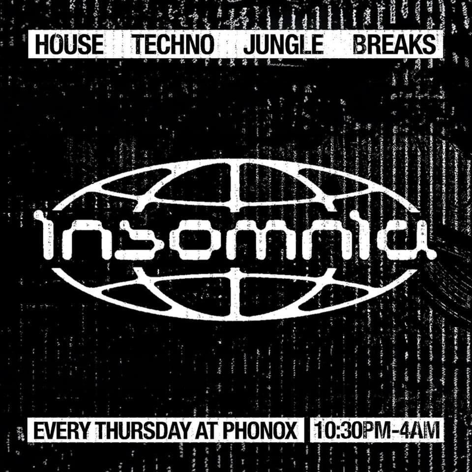 Insomnia London: House, Techno, Drum n Bass, Jungle, Breaks