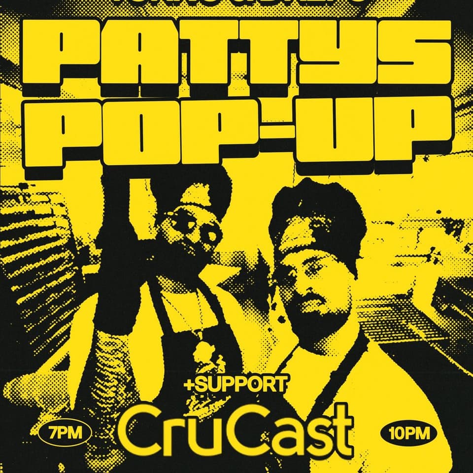 Turno X Dreps Pattys Pop Up