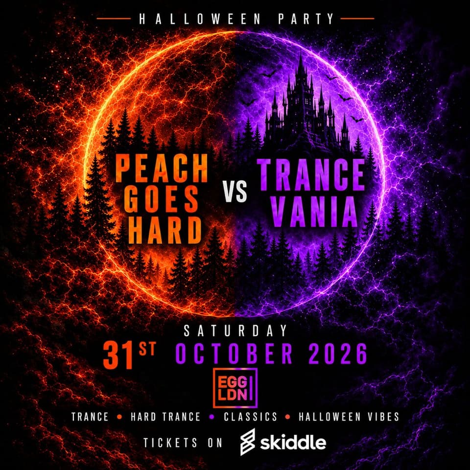 Peach Goes Hard meets Trancevania - Halloween 2026