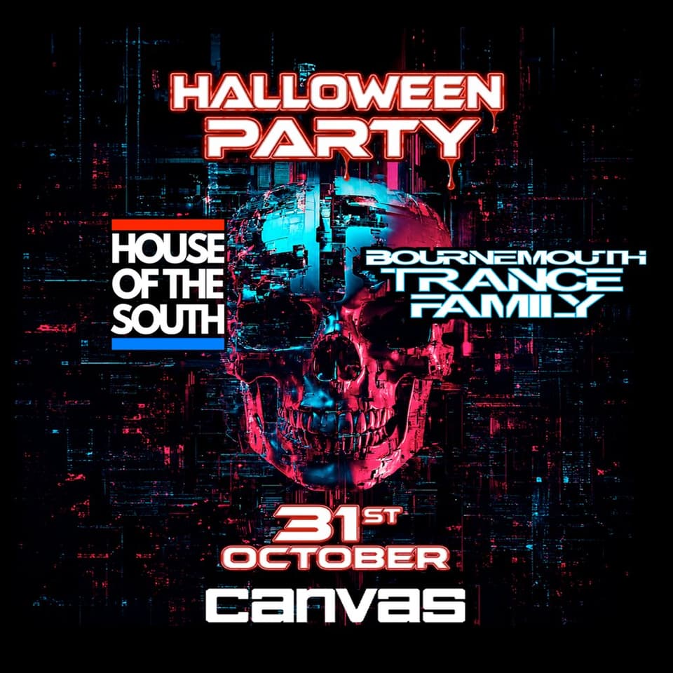 House of the south x Bournemouth Trance Family Halloween Party