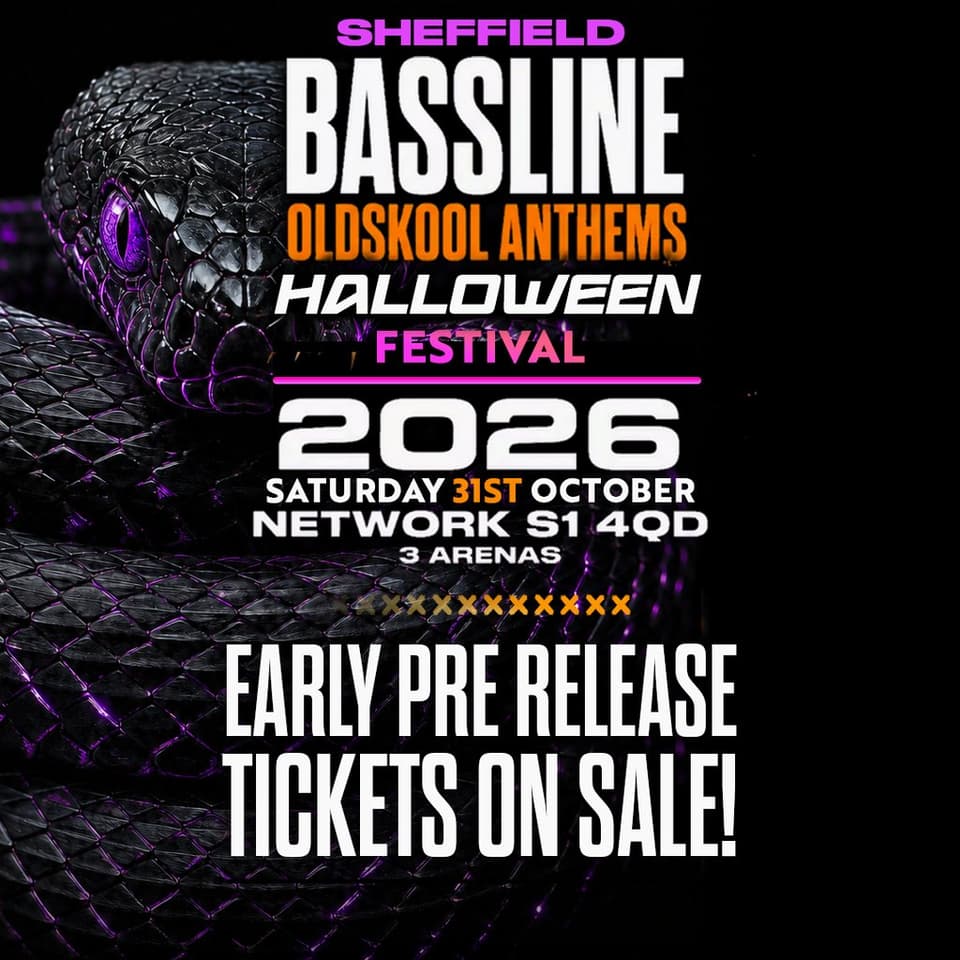 Bassline Oldskool Anthems Halloween Sheffield Indoor Fest