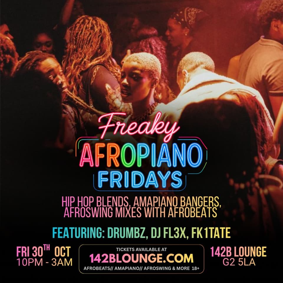Freaky AfroPiano Fridays!!!