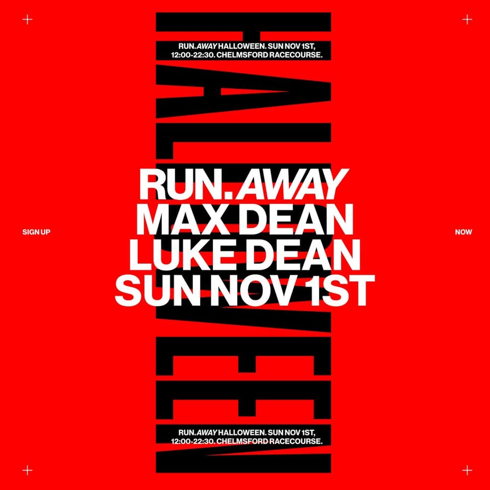 Run Away Halloween '26 - Day 2 - Max Dean & Luke Dean - Essex